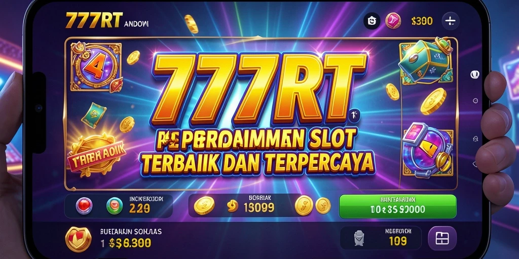 Screenshot gameplay 777RT yang menampilkan aksi slot yang seru.