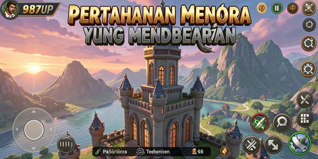 Gameplay intens dari 987UP yang menarik untuk dimainkan.