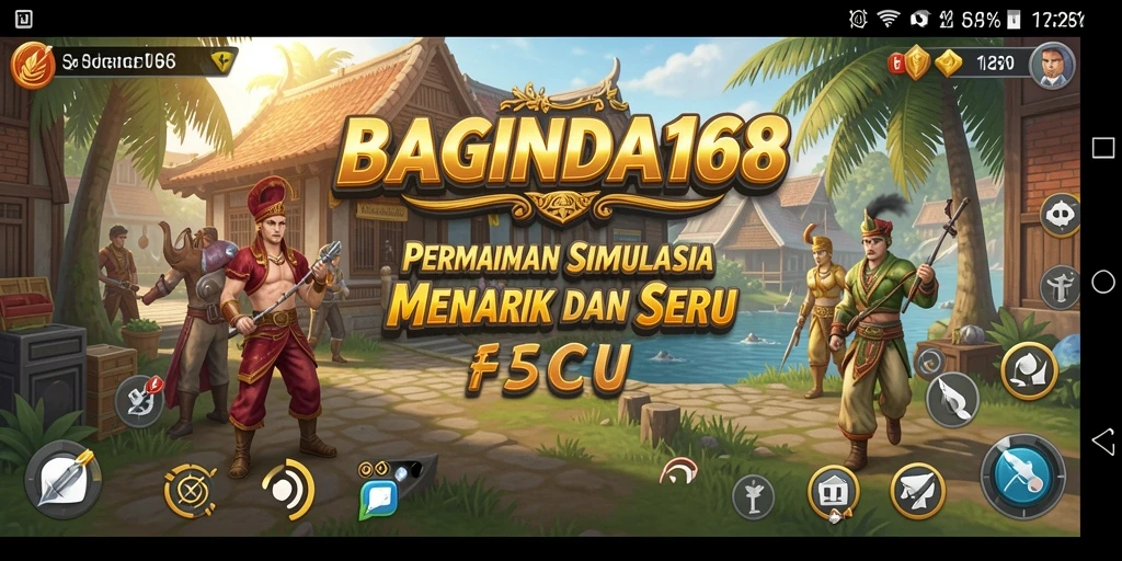 Tampilan gameplay BAGINDA168 yang menarik dan interaktif.