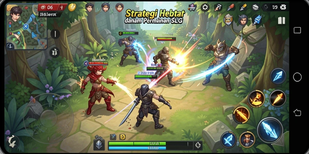 Tampilan menarik dari gameplay seru D06 dengan strategi mendalam.