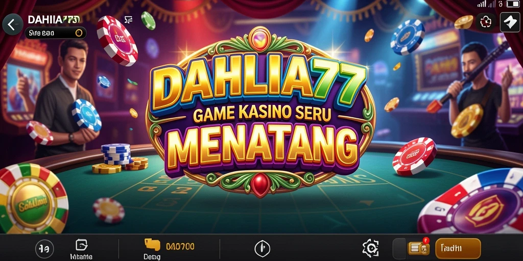Tampilan gameplay DAHLIA77 yang menarik dan interaktif.