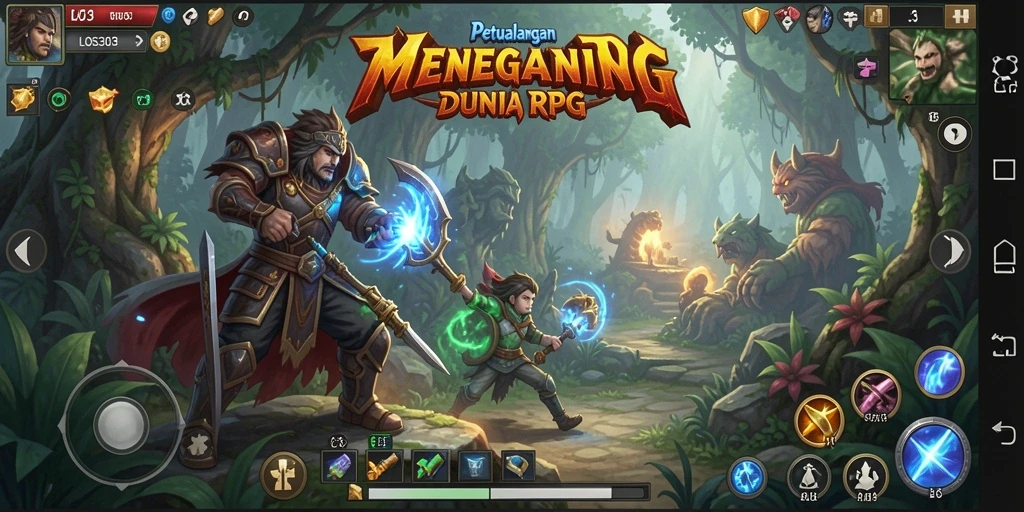 Tampilan gameplay menarik dari LOS303 dalam dunia RPG yang epik.