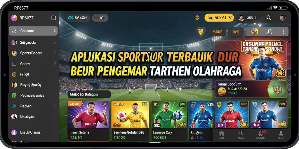 Tampilan gameplay RP6677 yang menarik dan informatif saat bertaruh.