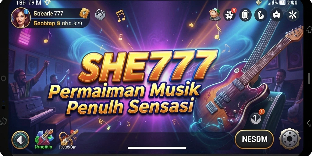 Tampilan gameplay SHE777 yang mendebarkan dan penuh warna.