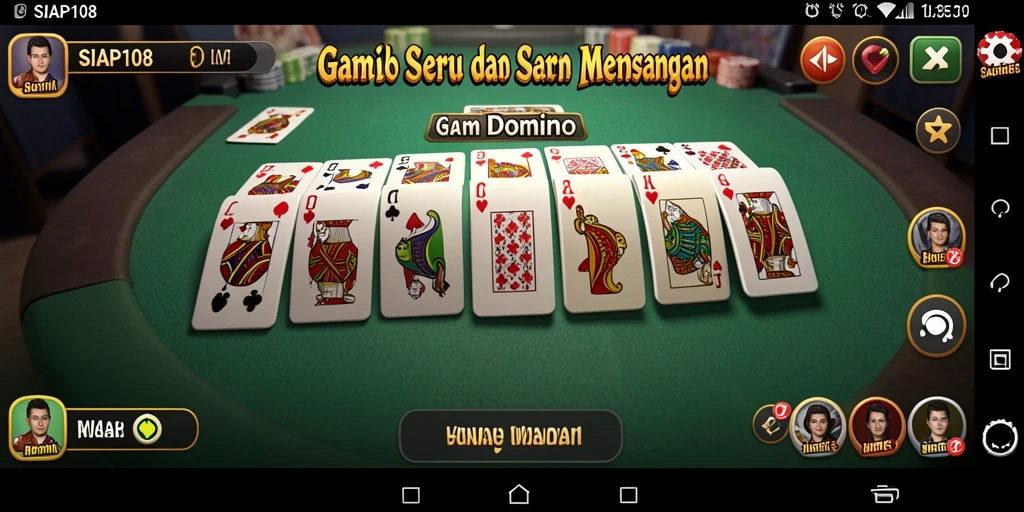 Tampilan menarik dari gameplay Domino SIAP108.
