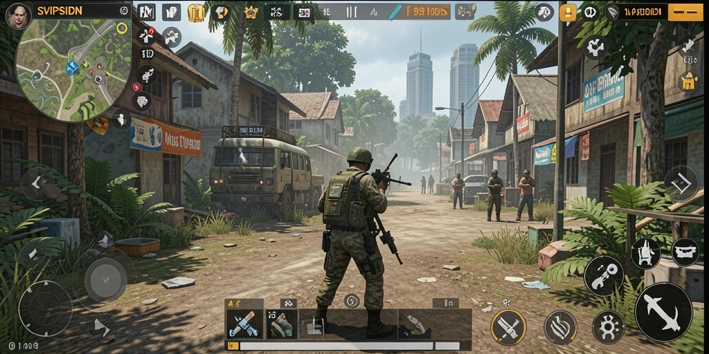 Tampilan menarik dari gameplay SVIPSIDN yang mendetail.