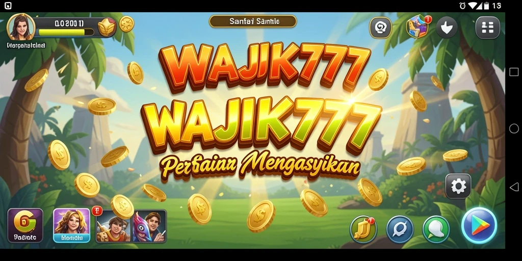 Gambaran gameplay WAJIK777 yang seru dan menyenangkan.